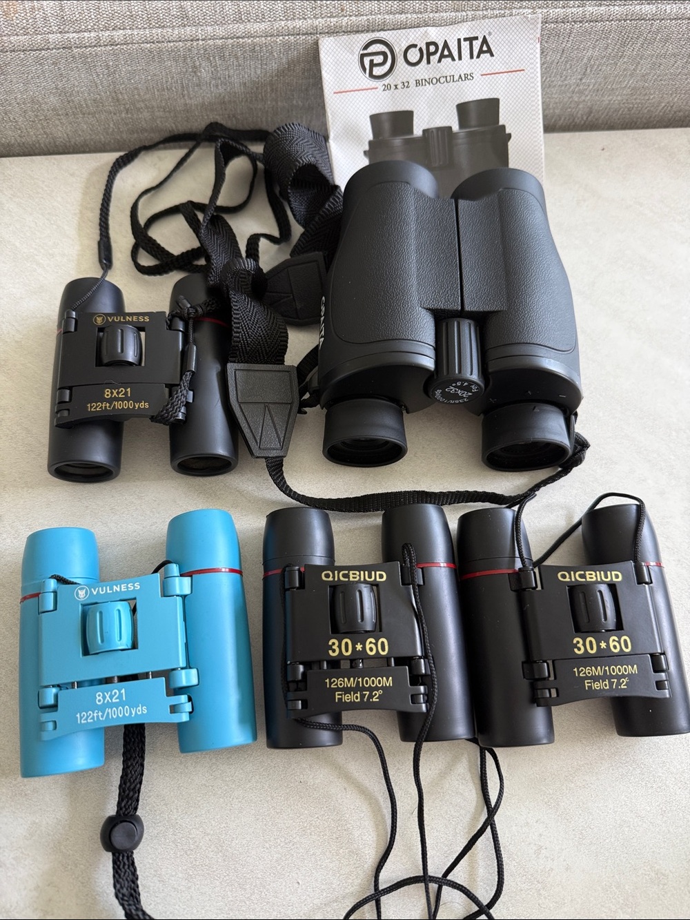 Binocular bundle. Perfect for Alaska family vacation